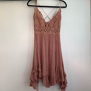 Free People Adella Slip Dress